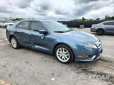 Czwarte zdjęcie samochodu z boku: 2012 FORD FUSION SEL VIN:3FAHP0JA7CR309111 - miniatura