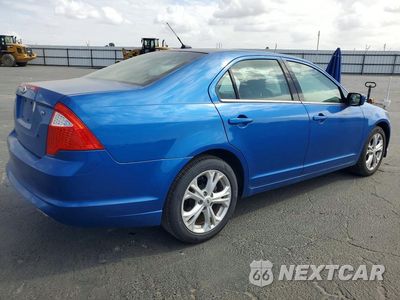 Trzecie zdjęcie samochodu z tyłu: 2012 FORD FUSION SE VIN:3FAHP0HA4CR417479 - miniatura