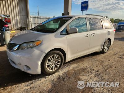 2014 TOYOTA SIENNA XLE 8-PASSENGER 5TDYK3DC0ES454627 - główne zdjęcie licytacji z USA - miniatura