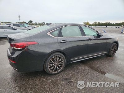 Trzecie zdjęcie samochodu z tyłu: 2018 GENESIS G80 SPORT VIN:KMHGN4JB8JU249112 - miniatura