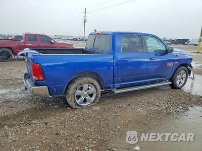Trzecie zdjęcie samochodu z tyłu: 2019 RAM 1500 CLASSIC SLT VIN:1C6RR6LT3KS600838 - miniatura