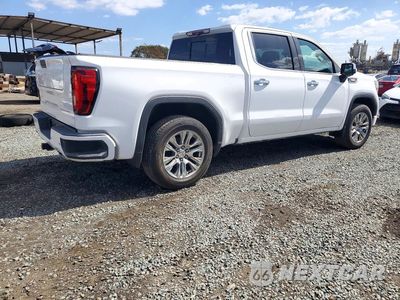 Trzecie zdjęcie samochodu z tyłu: 2021 GMC SIERRA C1500 DENALI VIN:1GTP8FET0MZ118693 - miniatura