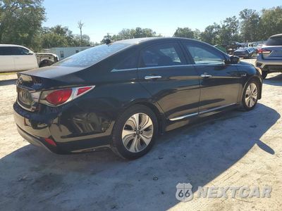 Trzecie zdjęcie samochodu z tyłu: 2013 HYUNDAI SONATA HYBRID VIN:KMHEC4A41DA075243 - miniatura