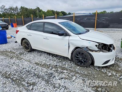 Czwarte zdjęcie samochodu z boku: 2018 NISSAN SENTRA S VIN:3N1AB7AP3JY327196 - miniatura