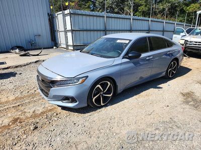 2022 HONDA ACCORD SPORT 1HGCV1F37NA081071 - główne zdjęcie licytacji z USA - miniatura