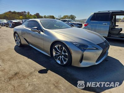 Czwarte zdjęcie samochodu z boku: 2018 LEXUS LC500 VIN:JTHHP5AYXJA001408 - miniatura