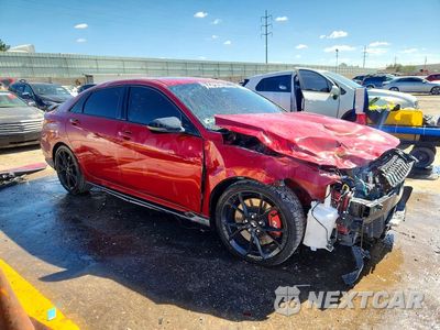 Czwarte zdjęcie samochodu z boku: 2025 HYUNDAI ELANTRA N BASE VIN:KMHLW4DK8SU030787 - miniatura