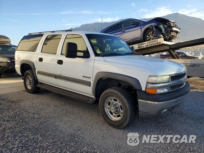 Czwarte zdjęcie samochodu z boku: 2002 CHEVROLET SUBURBAN K2500 VIN:3GNGK26G02G279724 - miniatura