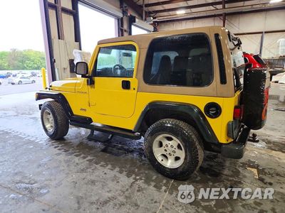 Drugie zdjęcie samochodu z przodu: 2000 JEEP WRANGLER / TJ SE VIN:1J4FA29P3YP749732 - miniatura