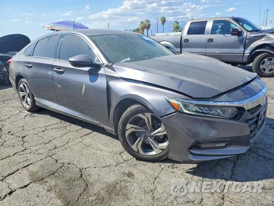 Czwarte zdjęcie samochodu z boku: 2018 HONDA ACCORD EXL VIN:1HGCV1F58JA080524 - miniatura