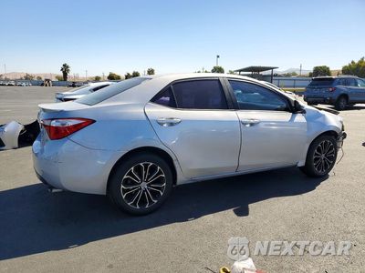 Trzecie zdjęcie samochodu z tyłu: 2015 TOYOTA COROLLA S PLUS VIN:2T1BURHE0FC255859 - miniatura