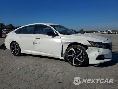 Czwarte zdjęcie samochodu z boku: 2022 HONDA ACCORD SPORT VIN:1HGCV1F32NA048429 - miniatura