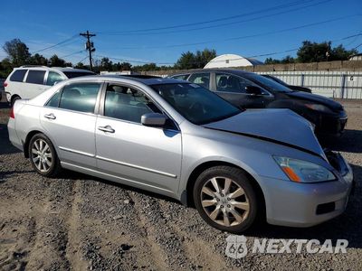 Czwarte zdjęcie samochodu z boku: 2007 HONDA ACCORD EX VIN:1HGCM66507A100161 - miniatura