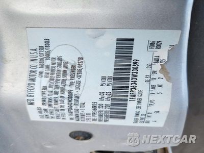 Zdjęcie 13 z 13 samochodu: 2003 FORD FOCUS SE VIN:1FAFP36343W330899 - miniatura