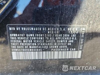 Zdjęcie 12 z 12 samochodu: 2025 VOLKSWAGEN JETTA S VIN:3VW5X7BU9SM044845 - miniatura