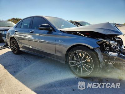 Czwarte zdjęcie samochodu z boku: 2020 MERCEDES-BENZ C-CLASS AMG C43 VIN:W1KWF6EB4LR571213 - miniatura