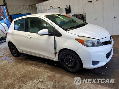 Czwarte zdjęcie samochodu z boku: 2013 TOYOTA YARIS 5-DOOR LE VIN:JTDKTUD31DD550091 - miniatura