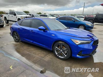 Czwarte zdjęcie samochodu z boku: 2024 ACURA INTEGRA A-SPEC TECH VIN:19UDE4H63RA024840 - miniatura