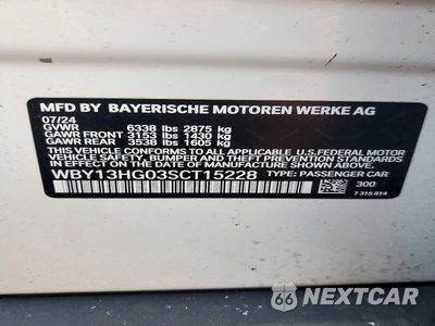 Zdjęcie 13 z 13 samochodu: 2025 BMW I5 XDRIVE 40 VIN:WBY13HG03SCT15228 - miniatura