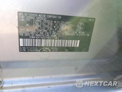 Zdjęcie 13 z 13 samochodu: 2010 TOYOTA RAV4 BASE VIN:JTMBF4DV1AD021907 - miniatura