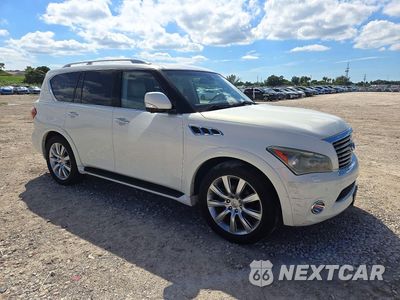 Czwarte zdjęcie samochodu z boku: 2011 INFINITI QX56 BASE VIN:JN8AZ2NC7B9301585 - miniatura