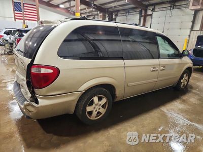 Trzecie zdjęcie samochodu z tyłu: 2006 DODGE GRAND CARAVAN SXT VIN:2D4GP44L56R742790 - miniatura