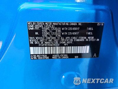Zdjęcie 14 z 14 samochodu: 2016 TOYOTA RAV4 LE VIN:2T3ZFREV6GW286358 - miniatura