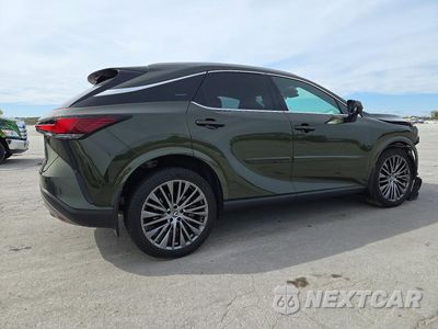 Trzecie zdjęcie samochodu z tyłu: 2024 LEXUS RX 350H LUXURY VIN:2T2BBMCA6RC055131 - miniatura