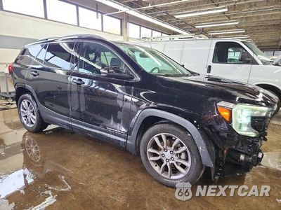Czwarte zdjęcie samochodu z boku: 2023 GMC TERRAIN SLT VIN:3GKALPEG4PL259361 - miniatura