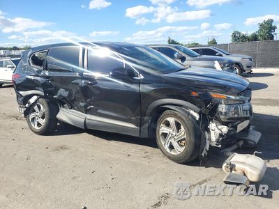 Czwarte zdjęcie samochodu z boku: 2022 HYUNDAI SANTA FE SE VIN:5NMS14AJ1NH403478 - miniatura