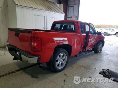 Trzecie zdjęcie samochodu z tyłu: 2010 CHEVROLET SILVERADO K1500 LTZ VIN:1GCSKTE3XAZ124880 - miniatura