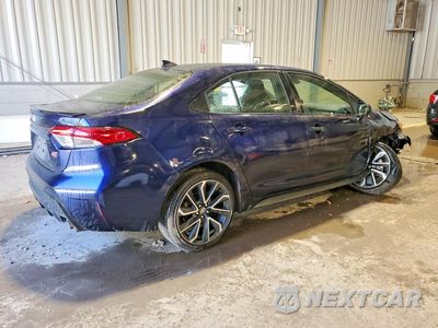 Trzecie zdjęcie samochodu z tyłu: 2022 TOYOTA COROLLA SE VIN:JTDS4MCE5NJ085219 - miniatura