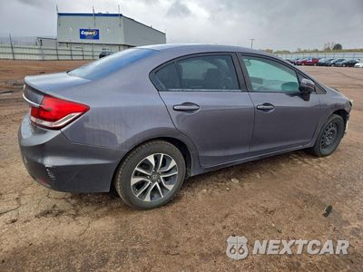 Trzecie zdjęcie samochodu z tyłu: 2014 HONDA CIVIC EX VIN:19XFB2F81EE019376 - miniatura