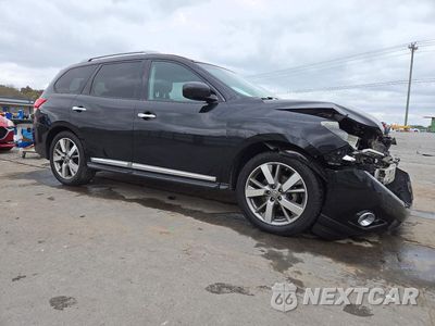 Czwarte zdjęcie samochodu z boku: 2015 NISSAN PATHFINDER PLATINUM VIN:5N1AR2MN0FC680139 - miniatura