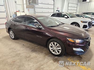 Czwarte zdjęcie samochodu z boku: 2020 CHEVROLET MALIBU LT VIN:1G1ZD5ST5LF073259 - miniatura