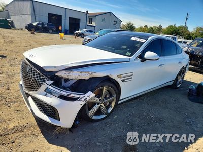 2022 GENESIS G80 SPORT PRESTIGE KMTGB4SD7NU127443 - główne zdjęcie licytacji z USA - miniatura