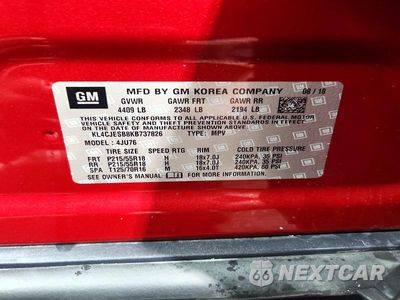 Zdjęcie 13 z 13 samochodu: 2019 BUICK ENCORE PREFERRED VIN:KL4CJESB8KB737826 - miniatura