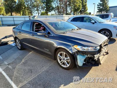 Czwarte zdjęcie samochodu z boku: 2015 FORD FUSION TITANIUM HEV VIN:3FA6P0RU5FR283148 - miniatura