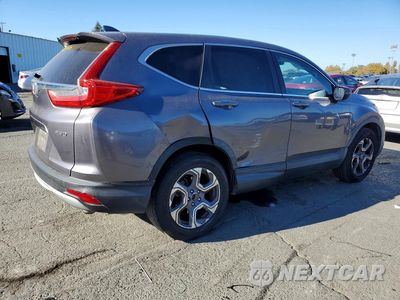 Trzecie zdjęcie samochodu z tyłu: 2018 HONDA CR-V EXL VIN:7FARW2H85JE068958 - miniatura