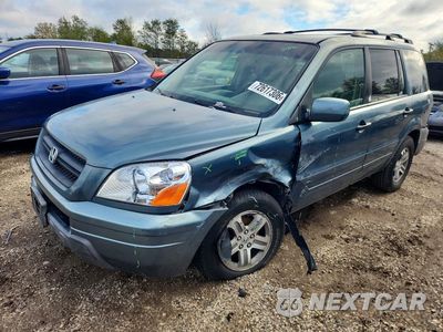 2005 HONDA PILOT EXL 2HKYF18675H508315 - główne zdjęcie licytacji z USA - miniatura