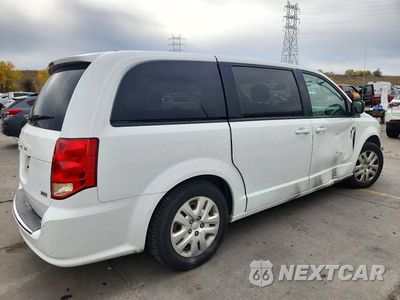 Trzecie zdjęcie samochodu z tyłu: 2018 DODGE GRAND CARAVAN SE VIN:2C4RDGBG5JR318539 - miniatura