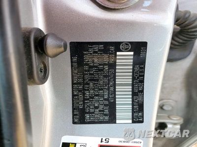 Zdjęcie 12 z 12 samochodu: 2021 TOYOTA CAMRY LE VIN:4T1C11AK7MU474750 - miniatura
