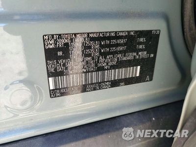 Zdjęcie 13 z 13 samochodu: 2021 TOYOTA RAV4 XLE VIN:2T3W1RFV4MW119427 - miniatura