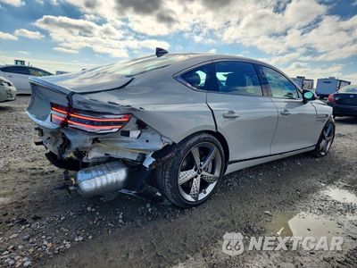 Trzecie zdjęcie samochodu z tyłu: 2027 GENESIS G80 SPORT PRESTIGE VIN:KMTGG4SDXVU341800 - miniatura
