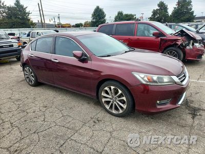 Czwarte zdjęcie samochodu z boku: 2013 HONDA ACCORD SPORT VIN:1HGCR2F5XDA176007 - miniatura
