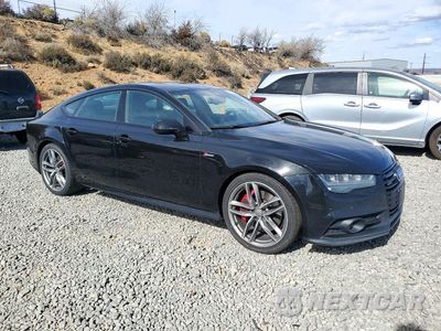 Czwarte zdjęcie samochodu z boku: 2018 AUDI A7 PREMIUM PLUS VIN:WAUW3AFC8JN047819 - miniatura
