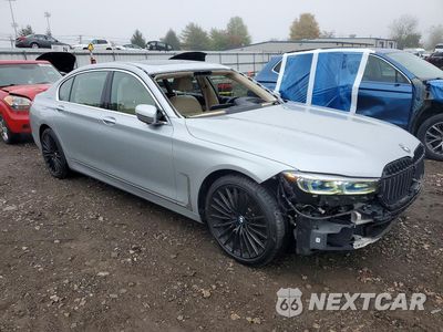 Czwarte zdjęcie samochodu z boku: 2020 BMW 750 XI VIN:WBA7U2C03LGM26672 - miniatura