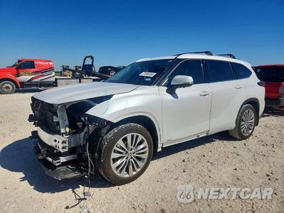2025 TOYOTA HIGHLANDER HYBRID PLATINUM 5TDEBRCH7SS673650 - główne zdjęcie licytacji z USA - miniatura