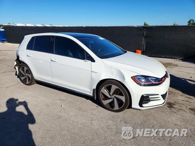 Czwarte zdjęcie samochodu z boku: 2020 VOLKSWAGEN GTI S VIN:3VW5T7AU6LM010408 - miniatura