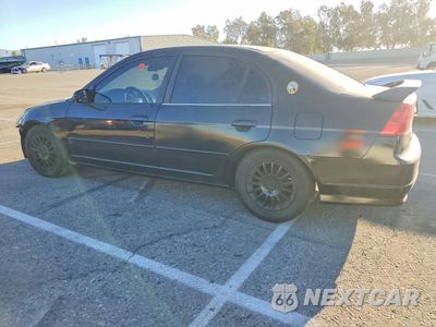 Drugie zdjęcie samochodu z przodu: 2005 HONDA CIVIC LX VIN:2HGES16575H633530 - miniatura